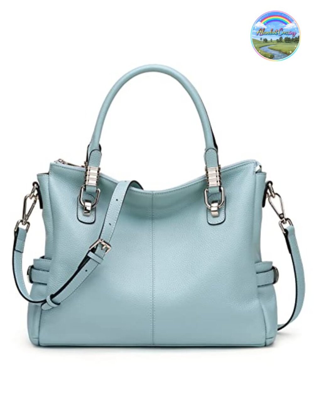 Genuine Leather Satchel Handbag Purse Tote Crossbody Laptop Bag